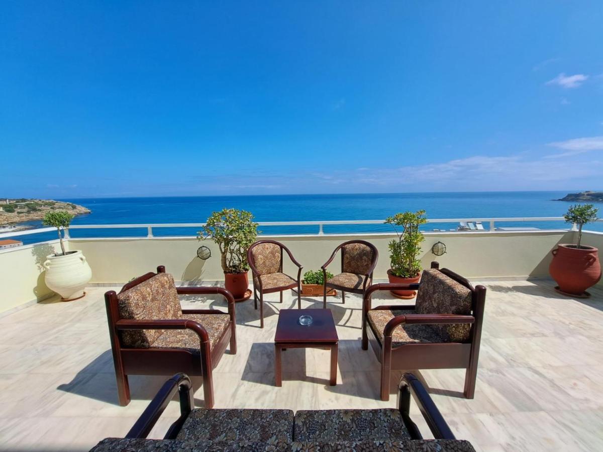 Seaview Flora'S Luxury Apartment-300Meters From The Beach Rethymno Exterior foto