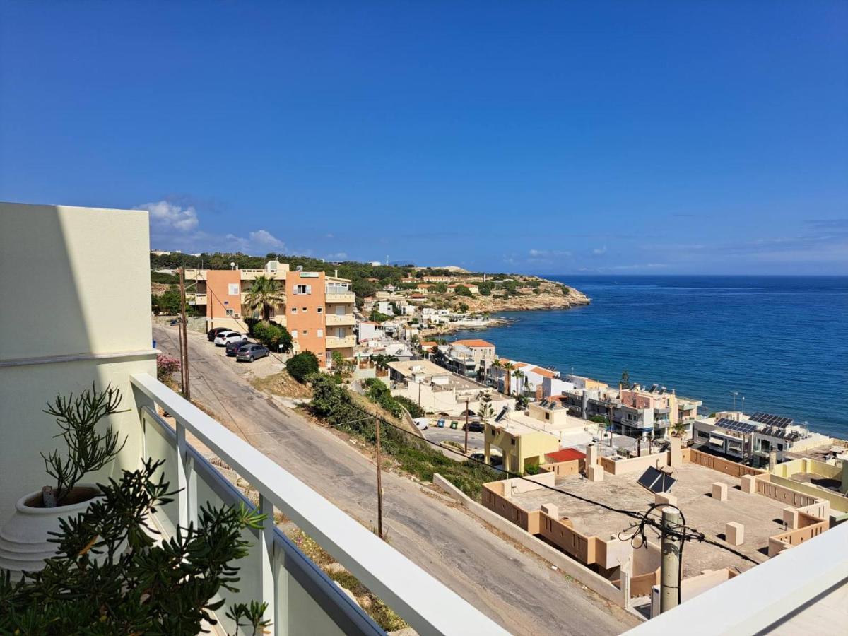 Seaview Flora'S Luxury Apartment-300Meters From The Beach Rethymno Exterior foto