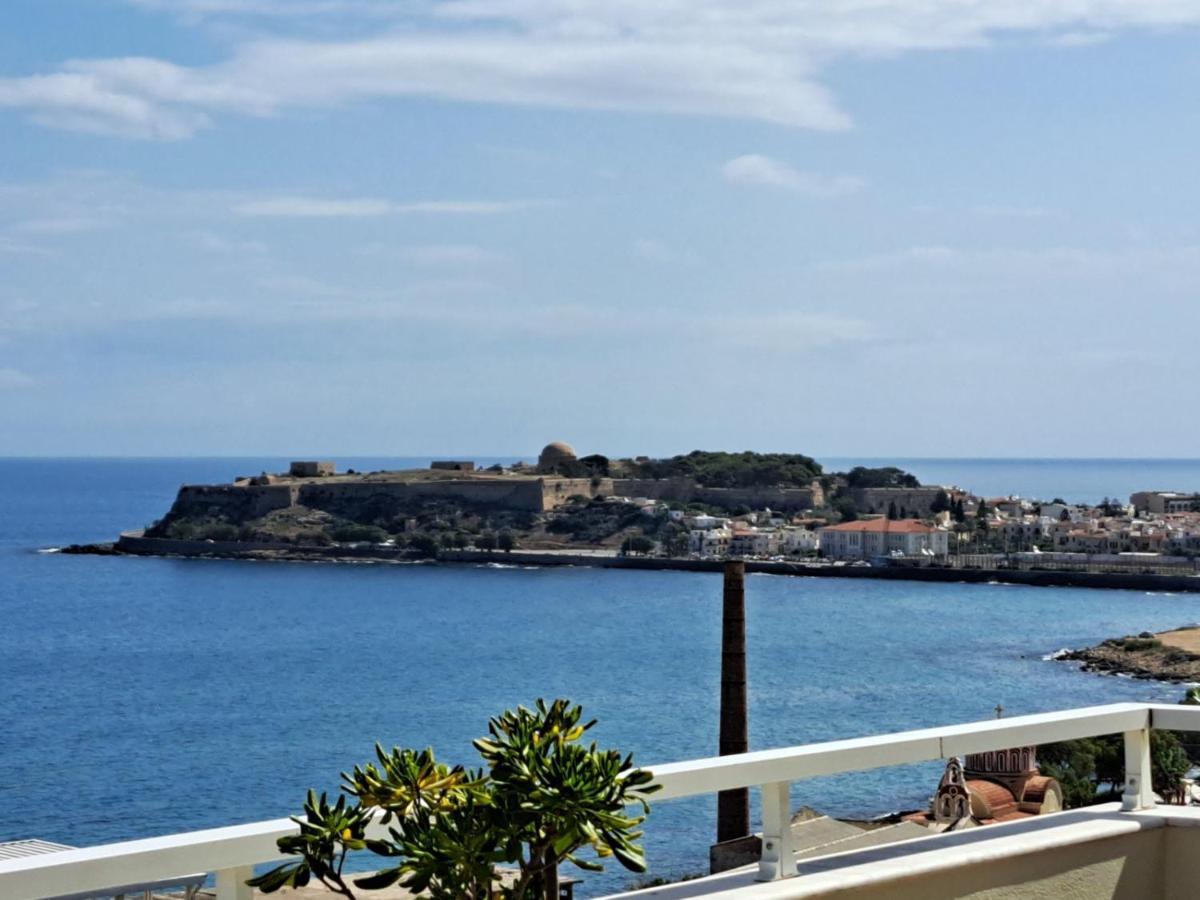 Seaview Flora'S Luxury Apartment-300Meters From The Beach Rethymno Exterior foto