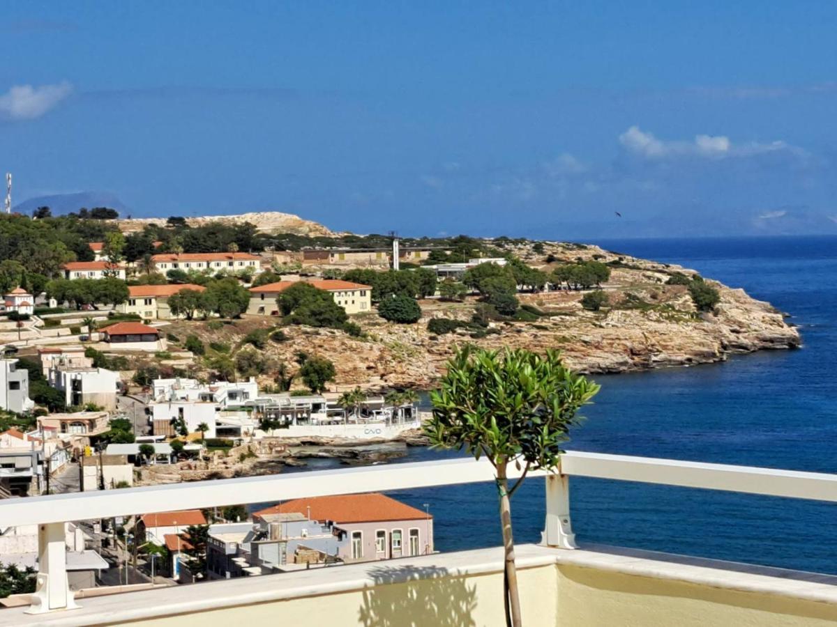 Seaview Flora'S Luxury Apartment-300Meters From The Beach Rethymno Exterior foto