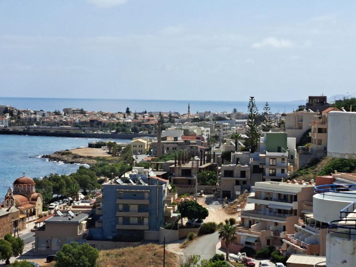 Seaview Flora'S Luxury Apartment-300Meters From The Beach Rethymno Exterior foto